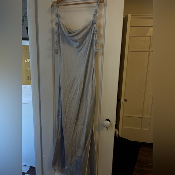 NWT Caroline Constas Blue Dress - Picture 2 of 4